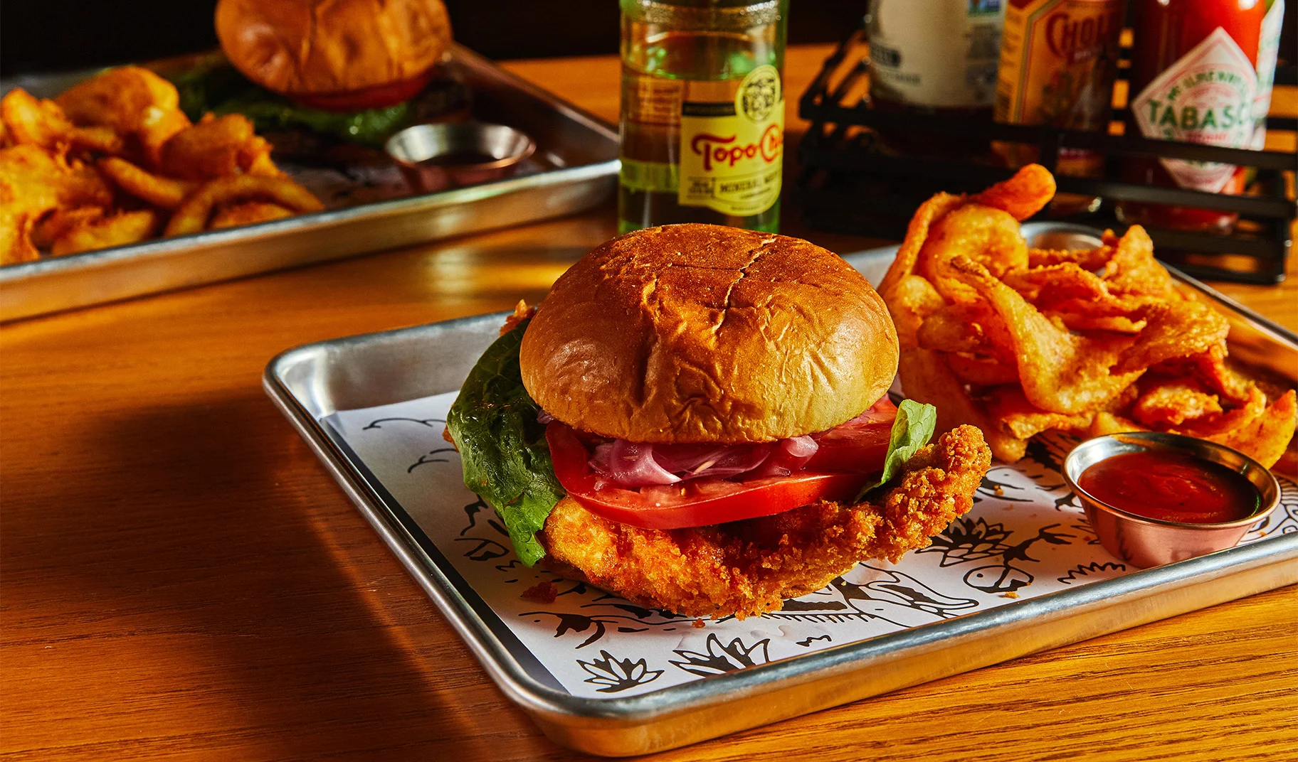 Sandwich and Burgers