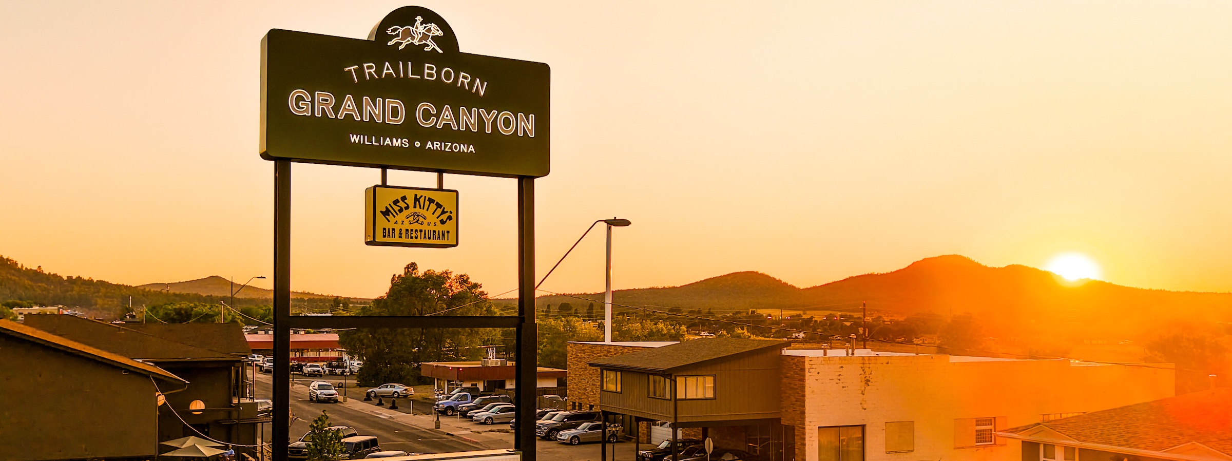 Trailborn Grand Canyon outdoor signage