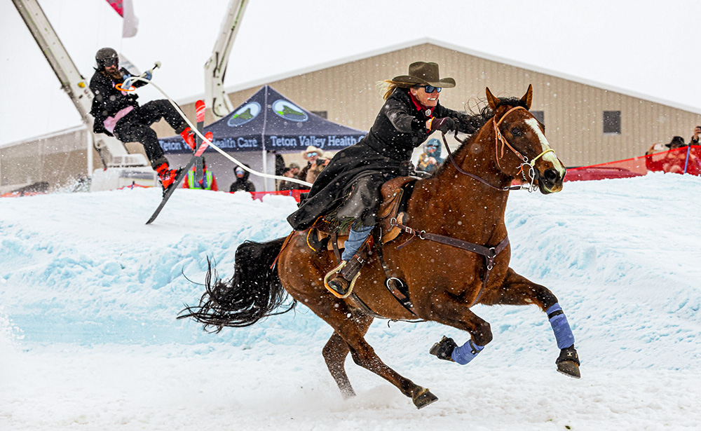 Teton Valley Skijoring