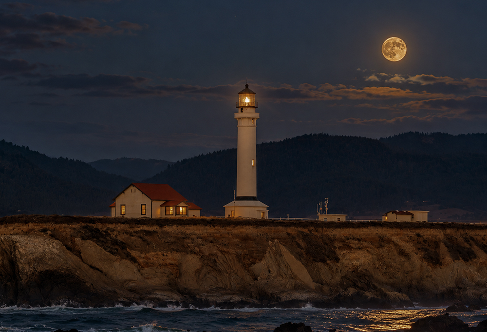 TMCA Moon Point Arena Lighthouse