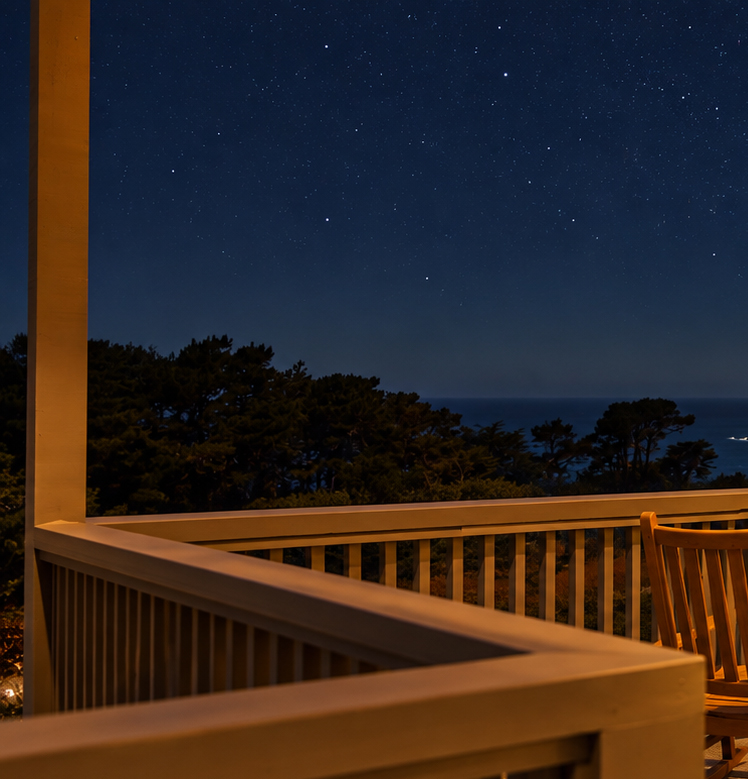 Stargazing from Discovery Deck